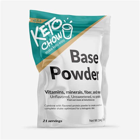 keto chow base powder|Keto Chow Essentials Kit